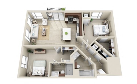 71 France Edina MN 2 Bedroom 2 Bath